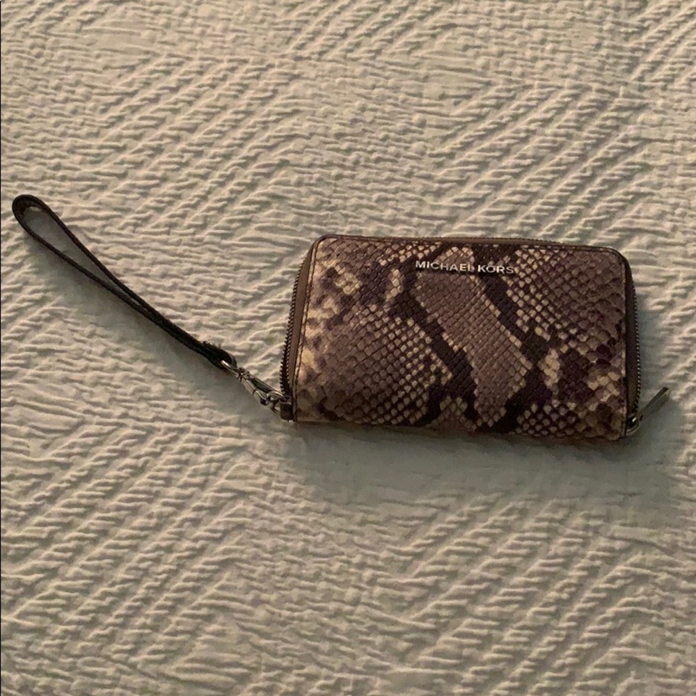 Michael Kors Snakeskin wallet